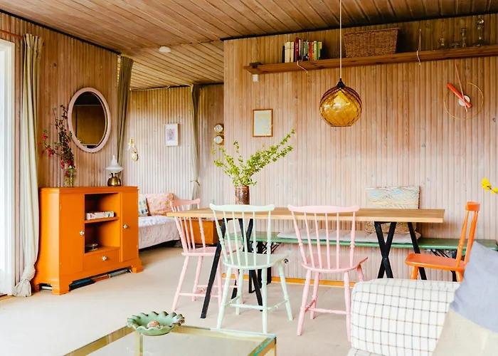 Colourful Family House With Pastels And Garden